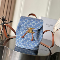 셀린느 보니 스무스 데님 백팩