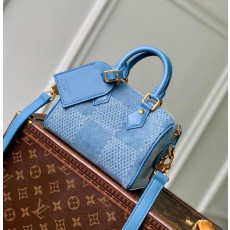 루이비통 스피디 반둘리에 18 데님