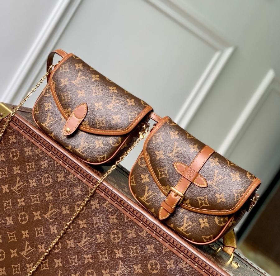 루이비통 듀오 BB 힙색 범백 크로스백