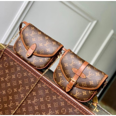 루이비통 듀오 BB 힙색 범백 크로스백