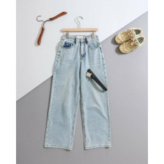 메종마르지엘라 넘버 로고 와이드 팬츠 (국내배송)