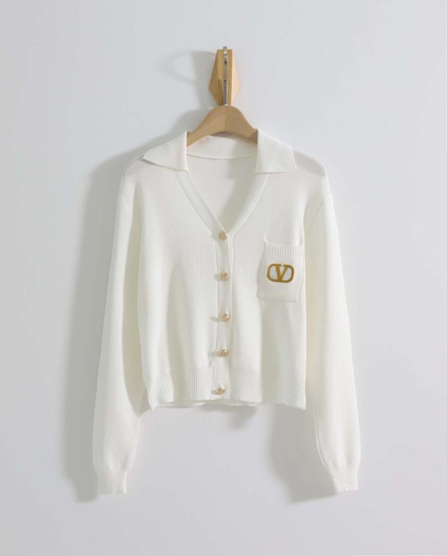 발렌티노 골드 자수 가디건 2컬러 (국내배송)