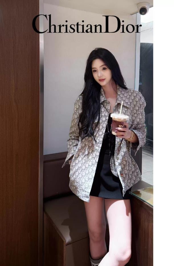 디올 오블리크 패턴 트러커 자켓 (국내배송)