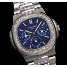 파텍필립 노틸러스 스틸 퍼페츄얼 캘린더 40mm