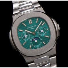 파텍필립 노틸러스 스틸 퍼페츄얼 캘린더 40mm