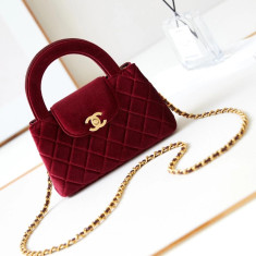 샤넬 켈리백 벨벳