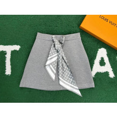 루이비통 모노그램 스카프 미니 스커트