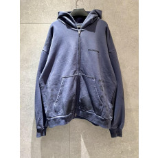 발렌시아가 백 후드 집업 (남녀공용)