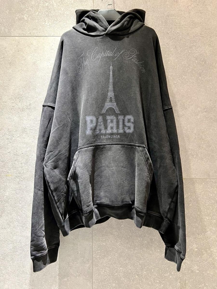 발렌시아가 더 캐피탈 오브 패션 후드 (남녀공용)