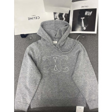 셀린느 트리옹프 후드 니트