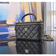샤넬 탑핸들 베니티백 램스킨 ap2199 (국내배송)