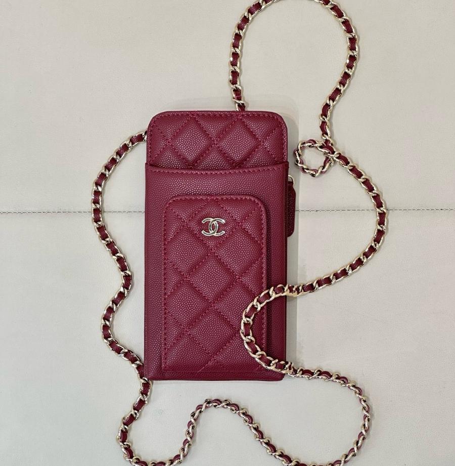 샤넬 카드지갑 체인크로스백