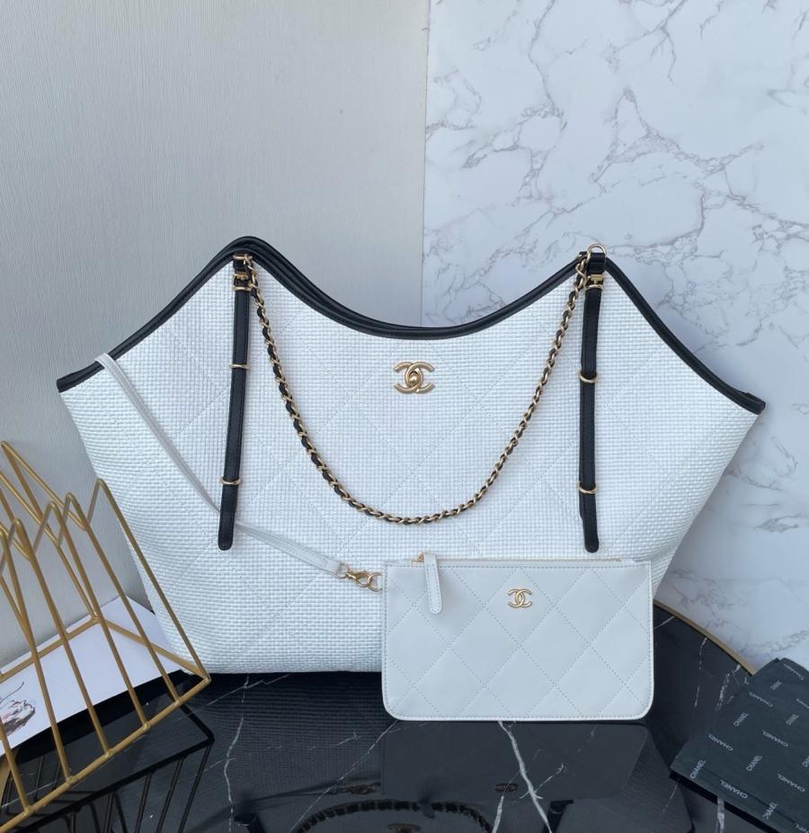 샤넬 25SS AS5463 맥시 카바스 쇼퍼백