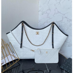 샤넬 25SS AS5463 맥시 카바스 쇼퍼백