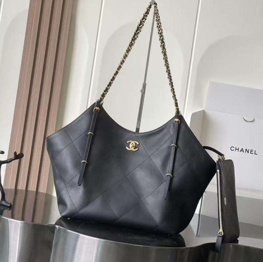 샤넬 25SS AS5463 맥시 카바스 쇼퍼백