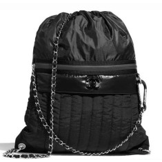 샤넬 나일론 체인 백팩 제니백팩