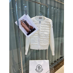 몽클레어 4포켓 패딩 니트 울 집업 가디건 (2COLOR)