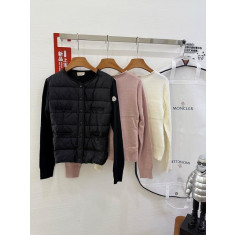 몽클레어 패널 울 패딩 가디건 (3COLOR)