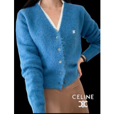 셀린느 브이 알파카 니트 가디건 3컬러 (국내배송)