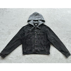 셀린느 후드 데님 자켓 (남녀공용)