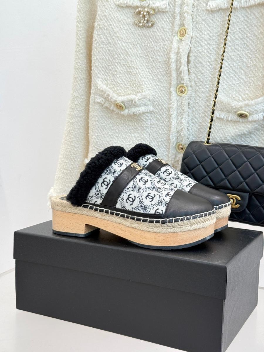 샤넬 2025 뮬 슬리퍼