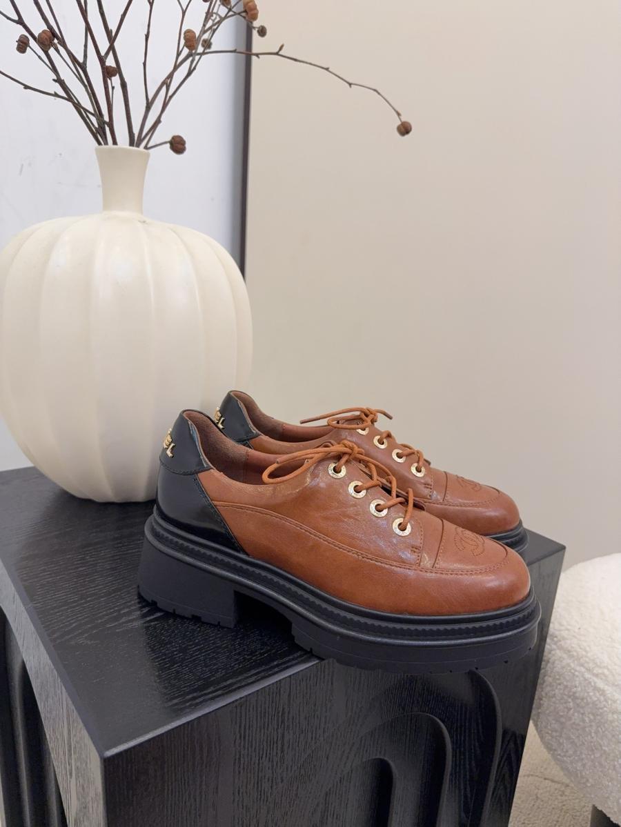 샤넬 25 레이스업 슈즈