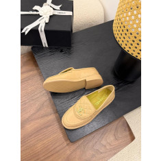 샤넬 25 가죽 퀄팅 로퍼