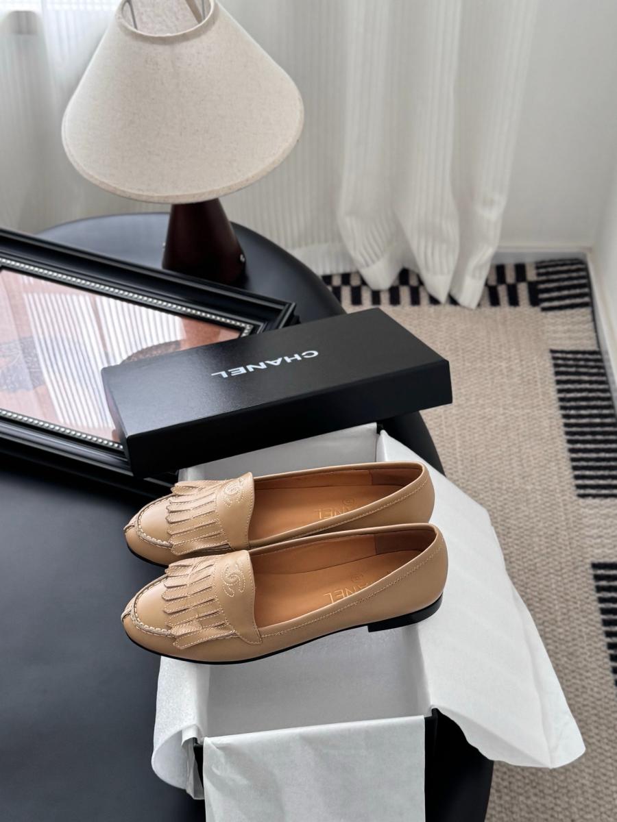 샤넬 25 가죽 로퍼