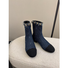 샤넬 25K 체인장식 쇼트부츠