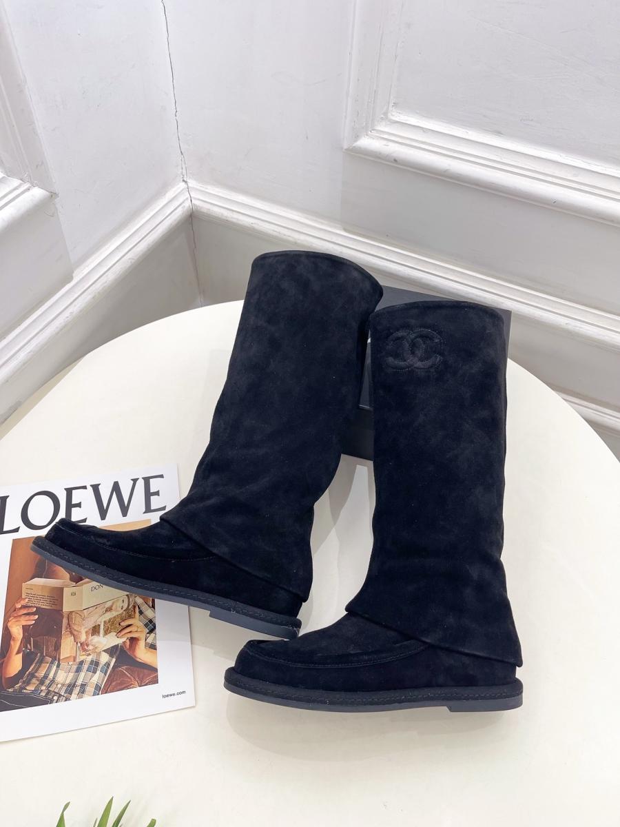 샤넬 25K 스웨이드 부츠