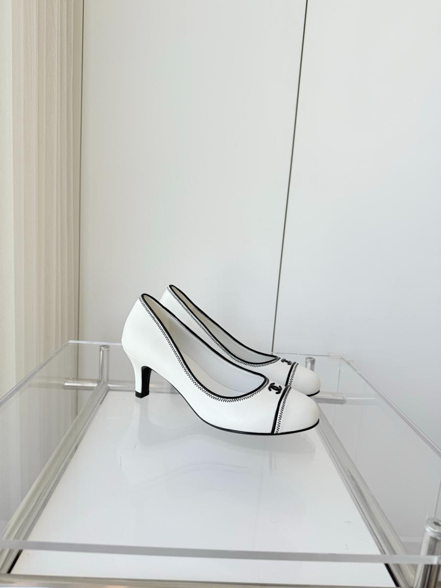 샤넬 25K 램스킨 펌프스