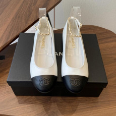 샤넬 25 메리제인 발레 플래슈즈