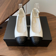 샤넬 25 메리제인 발레 플래슈즈