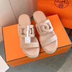 에르메스 웨지 샌들