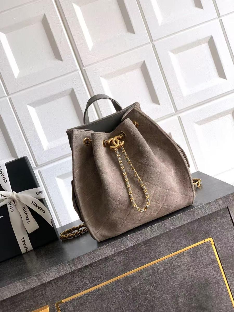 [팬더샵] 샤넬 25 백팩 스웨이드 미듐, 라지