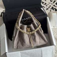 샤넬 25백 스웨이드 스몰