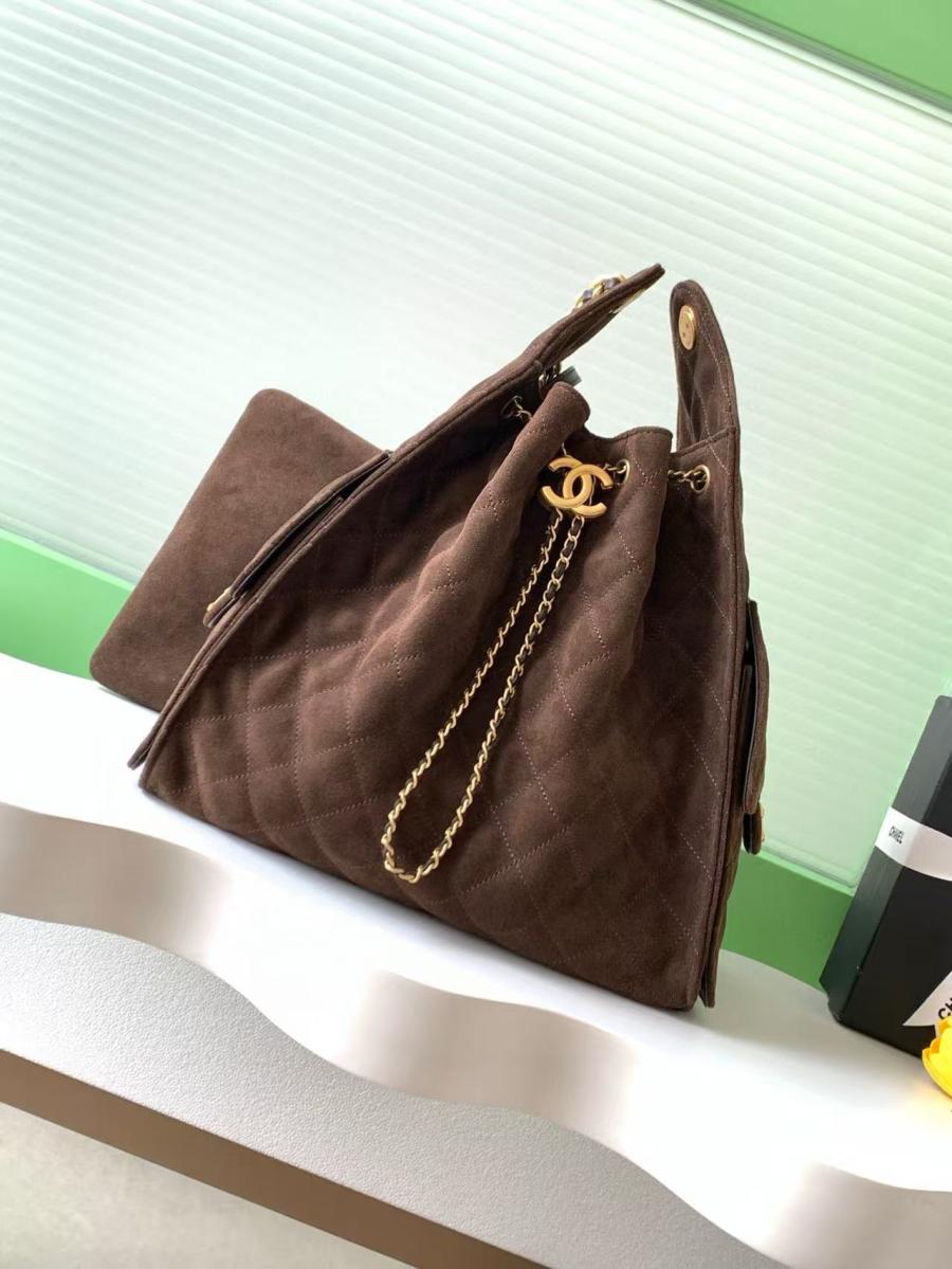 [팬더샵] 샤넬 25백 스웨이드 스몰, 미듐