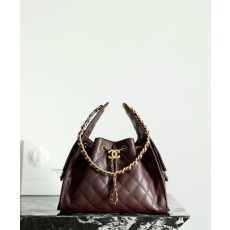 [팬더샵] 샤넬 25백 다크 브라운 스몰, 미듐