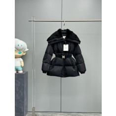 몽클레어 브래지어스 빅터틀넥 토끼털 숏구스패딩 (국내배송)