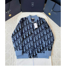 디올 오블리크 울 자카드 블루종 자켓 남녀공용 (2컬러)