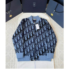 디올 오블리크 울 자카드 블루종 자켓 남녀공용 (2컬러)