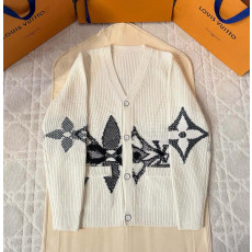 루이비통 인타르시아 플라워 울 가디건 남녀공용