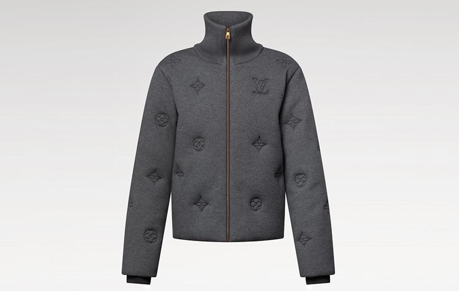 루이비통 모노그램 니티드 다운 블루종 자켓 남녀공용