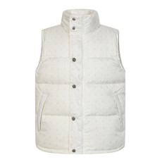 크롬하츠 자카드 푸퍼 다운 패딩 조끼 남녀공용 (3컬러)