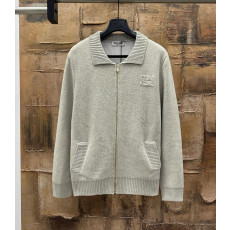 미우미우 셰틀랜드 울 지퍼 가디건