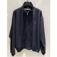 아크네스튜디오 핀스트라이프 리본 하이넥 자켓 남녀공용