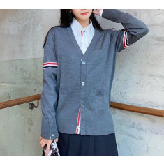 톰브라운 시그니처 울 암밴드 가디건 남녀공용 (2컬러)