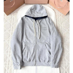 미우미우 리버시블 퐁제 자켓 남녀공용