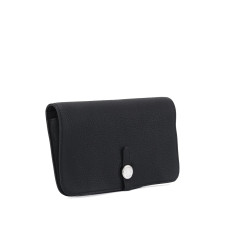 ✨타임세일✨에르메스 도곤 듀오 지갑 토고 블랙 풀박스 구성