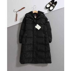 몽클레어 chamer 울 트리밍 후드 롱패딩 (국내배송)